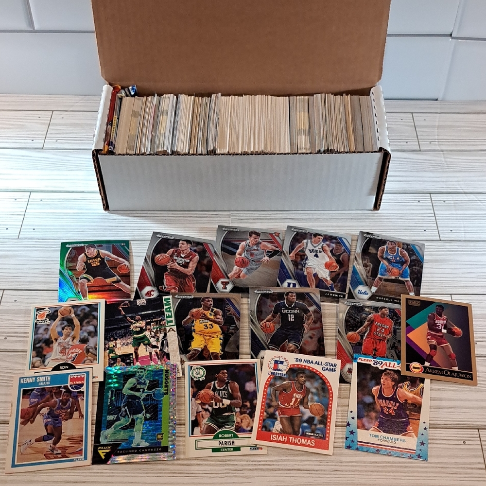 Assorted Basketball Trading Cards Collection